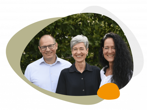 Die geschäftsführenden Gesellschafter von Neuland Development: Martin Merdes, Sabine Merdes, Ilona Wehner